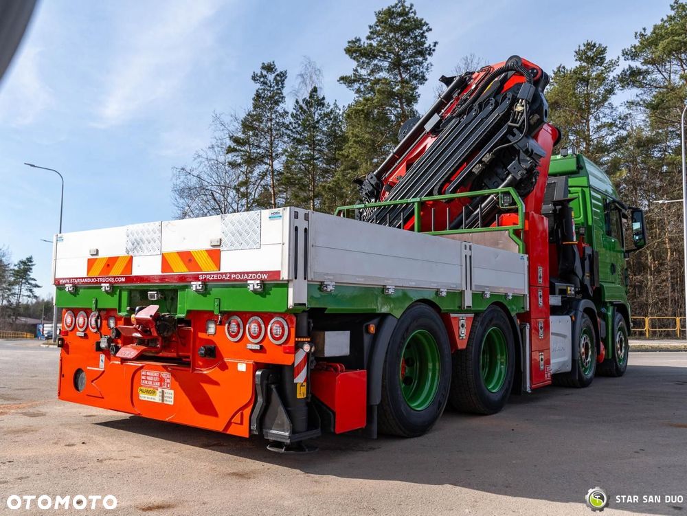 MAN TGS 35.500 8x4 Palfinger PK 135.002 TEC HDS Żuraw Wciagarka - 11