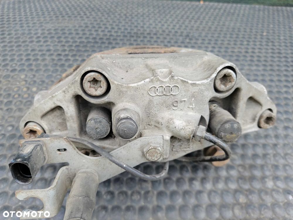 Zaciski Zacisk Hamulce Klocki Tarcze Tarcza Oslony Oslona 320mm Przod Przednie SWAP Audi A6 C6. - 29
