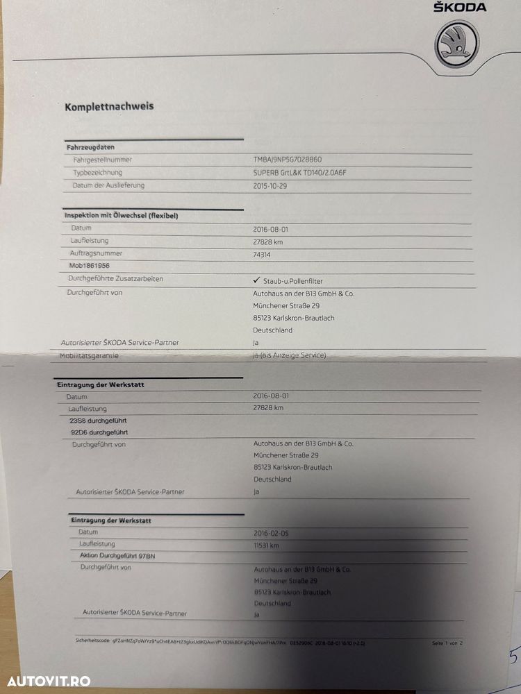 Skoda Superb 2.0 TDI DSG L&K - 21