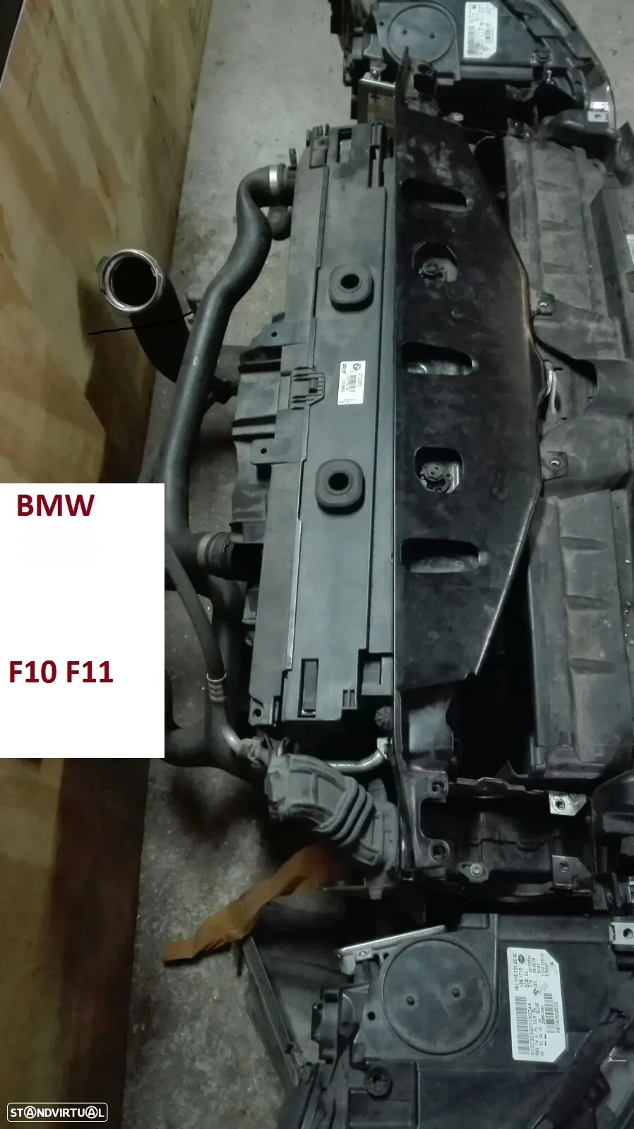 Frente Completa Bmw serie 5 F10 F11 Capo farois tudo da frente so vendemos completo - 4
