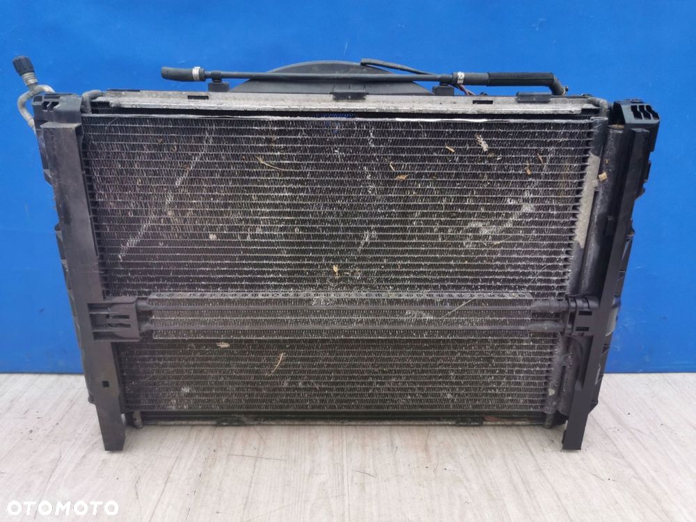bmw 3 e90 e91 e92 e93 chłodnice wentylator komplet 2.0 benzyna - 2