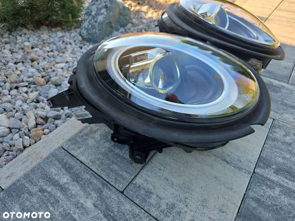 MINI F56 F55 F54 LIFT LCI Lampy przód Full Led 8738651-04 8738652-01 Chrom - 4