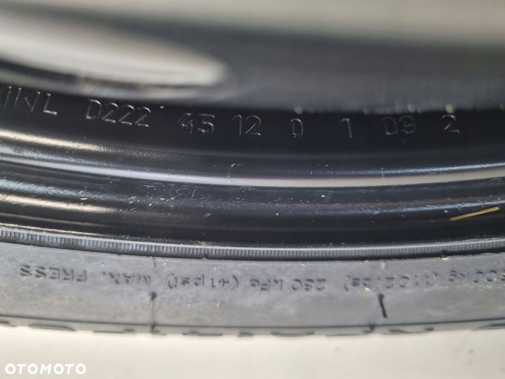 KOŁO DOJAZDOWE Fiat Panda Lancia Ford Ka 135/80 R14 4x98 dojazdówka MWLD222 - 6
