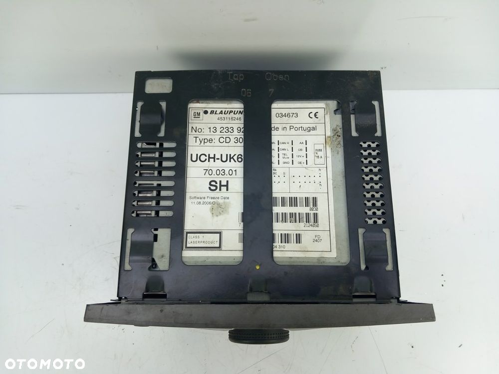 radio cd 30 mp3 13233929 blaupunkt opel vivaro a trafic ii primastar - 2