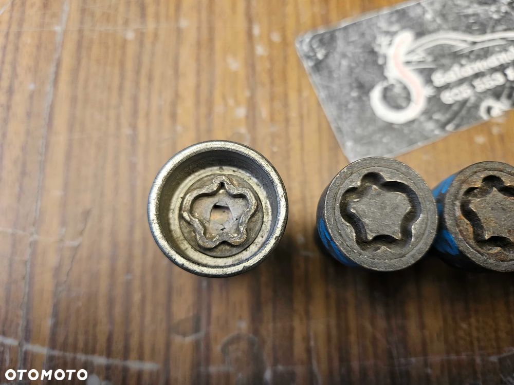 Szpilki Sruby Antykradziezowe do Kol Zlodzieje Komplet Audi VW Skoda Seat - 3