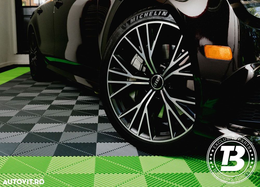 Pardoseala Modulara pentru Garaj Service Detailing - 12