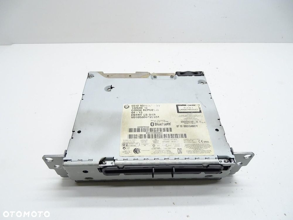 RADIO RADIOODTWARZACZ CD 9310467 BMW F30 F31 - 2