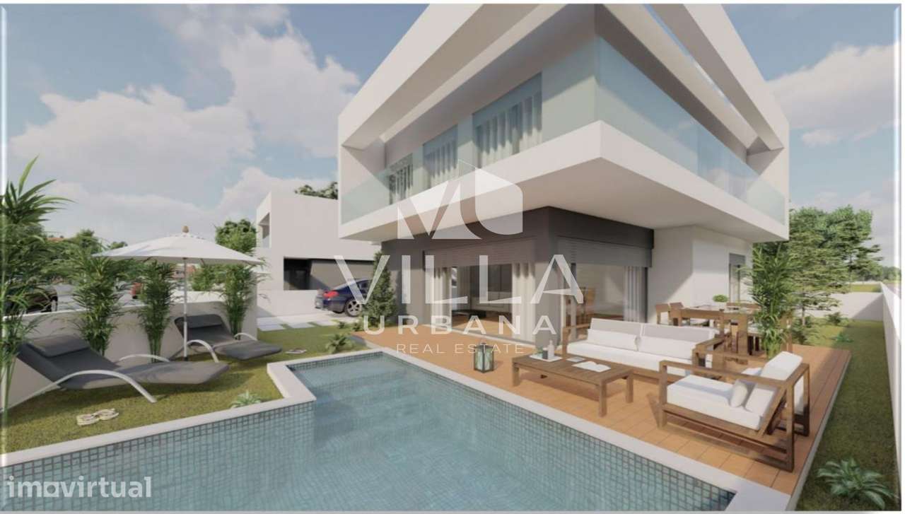 Moradia Isolada T4 com Piscina na Aroeira – A 5 Minutos da Praia da - Grande imagem: 3/24