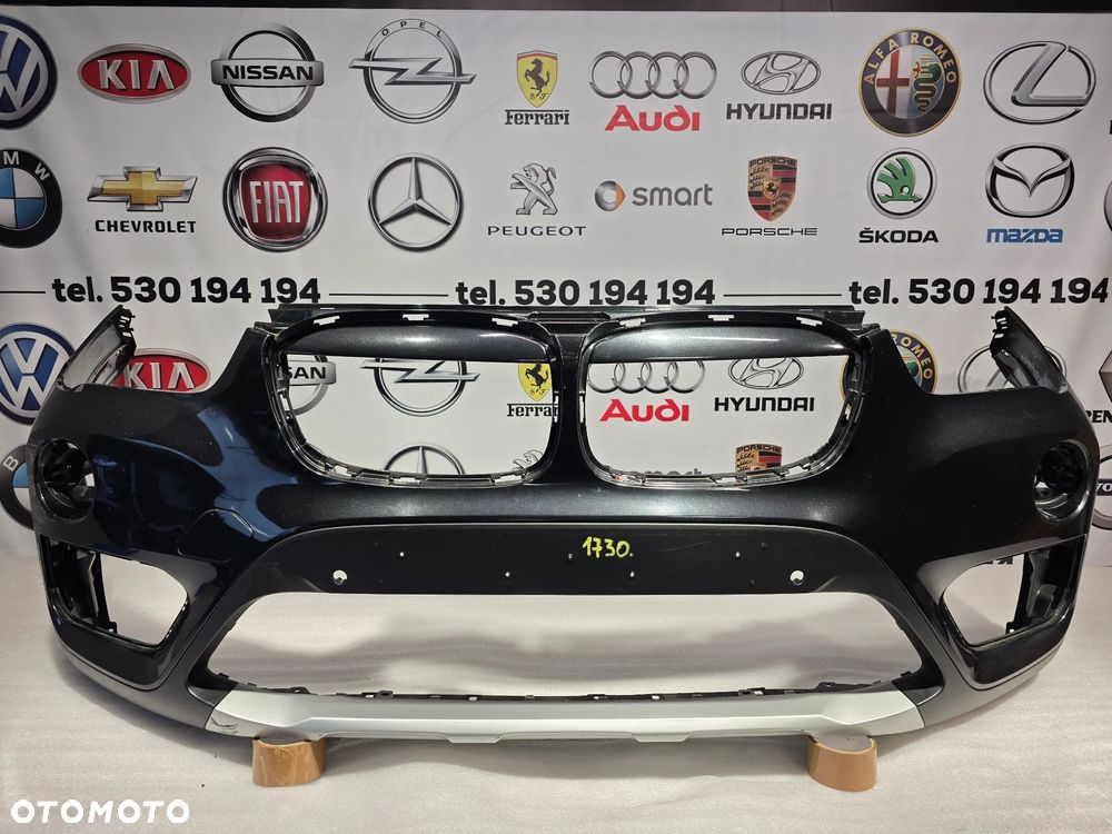 BMW X1 F48 15- ZDERZAK PRZEDNI PRZÓD NA 6xPDC , NR 51117354815 / 7354815 , NR AUKCJI NZ1730 - 1