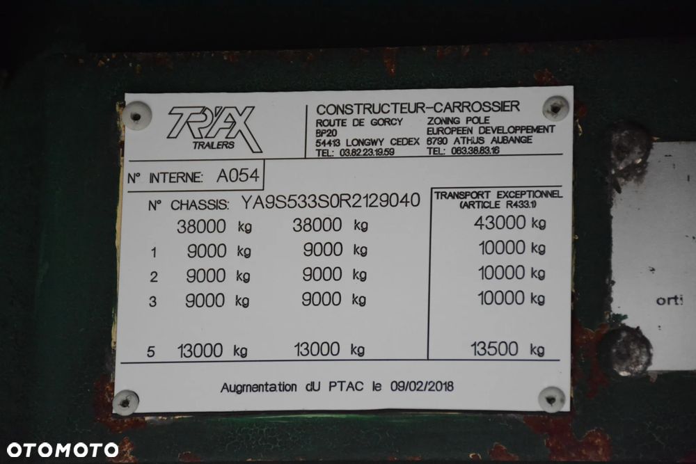 Trax 2002r / Rozsuwana / Niska waga / Wciągarka / Bardzo dobry stan - 22