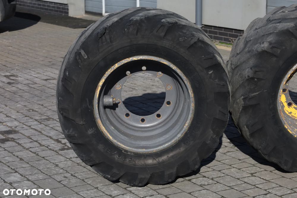 Koła R22.5 Nokian 600/50- 22.5 do koparki opony balony 20 płótna - 10
