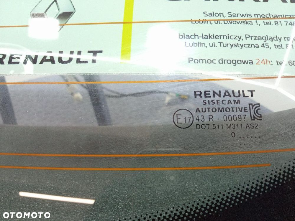 RENAULT CLIO V TYLNA KLAPA BAGAŻNIKA TYŁ TENNP - RED FLAME - 8