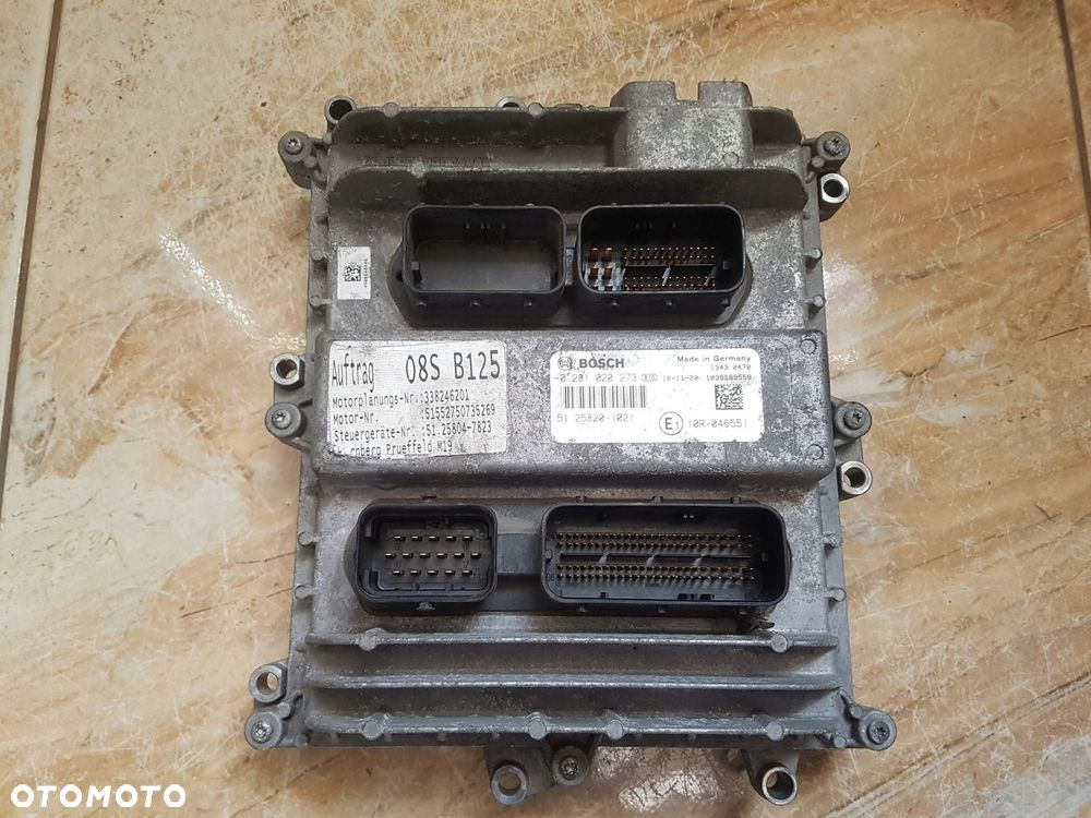 STEROWNIK KOMPUTER KASETA SILNIKA MAN TGX TGS EURO 6 D2676 0281020273 - 1