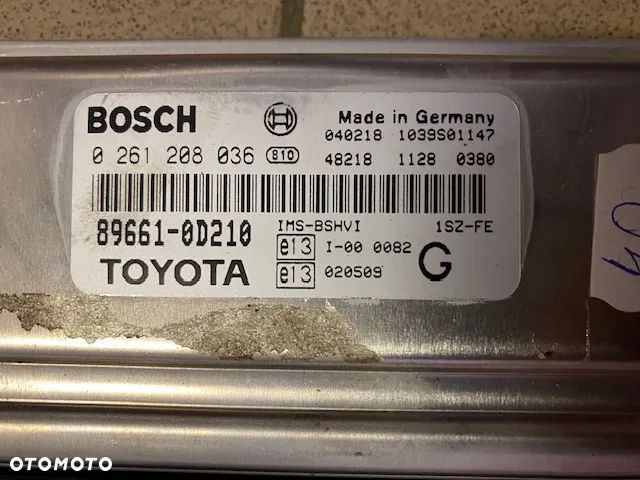 STEROWNIK KOMPUTER SILNIKA TOYOTA YARIS I 1.0 89661-0D210 - 2