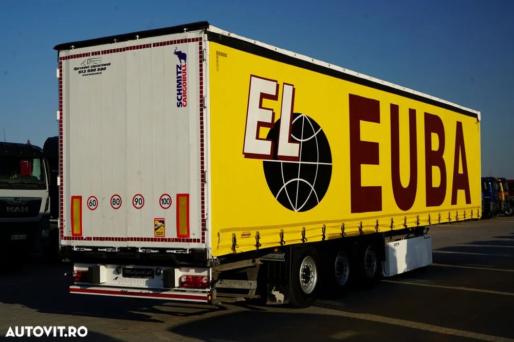 Schmitz Cargobull CORTINĂ / COȘ PENTRU PALEȚI / STANDARD / - 5