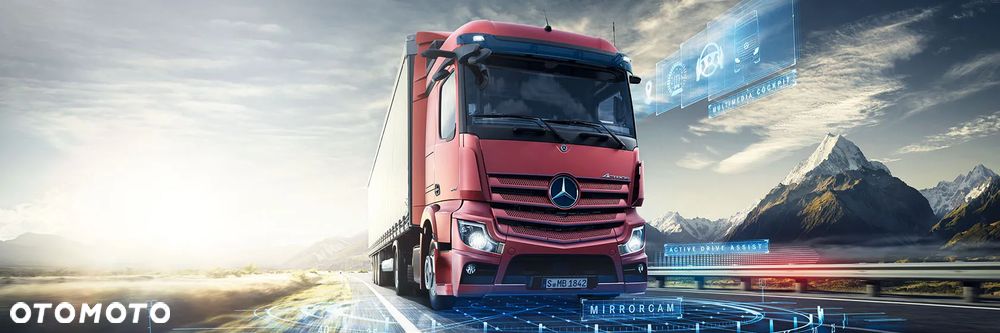 Mercedes Actros MP5 programowanie - luster, kamery, radaru - 4