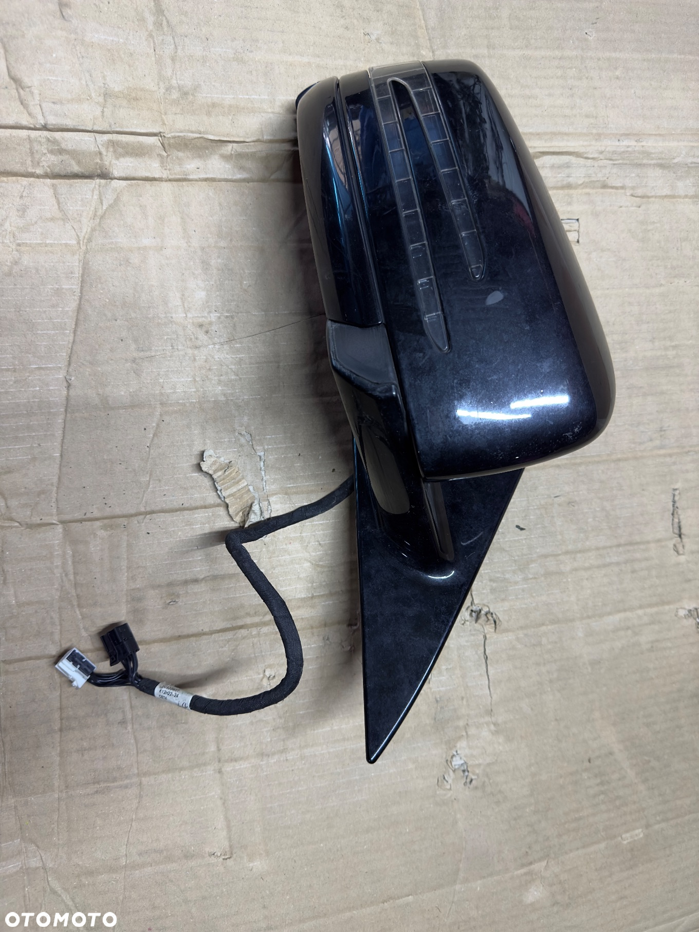 mercedes cl 216  LIFT lusterko 20 pin czarne  PRAWE c197 asystent pasa radar FULL - 2