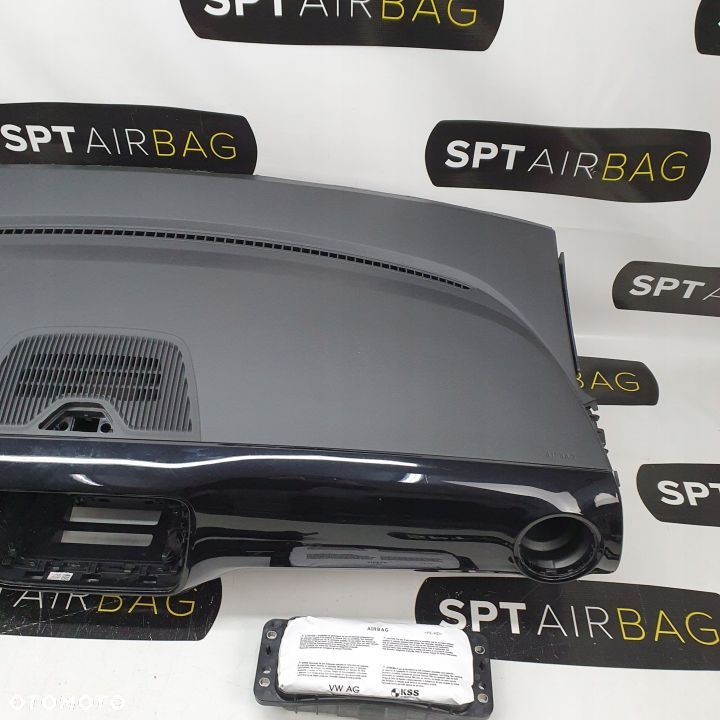 VW UP! UP DESKA ROZDZIELCZA KONSOLA KOKPIT PULPIT PODUSZKI AIRBAG AIR BAG PASY KIT SET - 4
