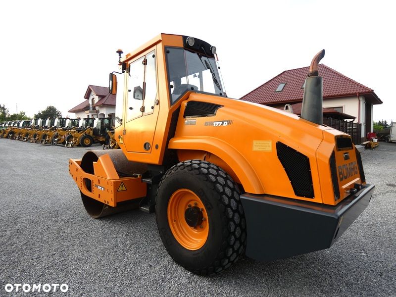 Bomag BW177D-4 / Walec Drogowy Guma - Stal / z Niemiec / 2600mtg / - 2