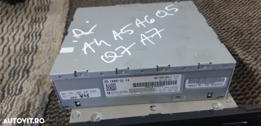 Navigatie Audi A4 2014 - 5