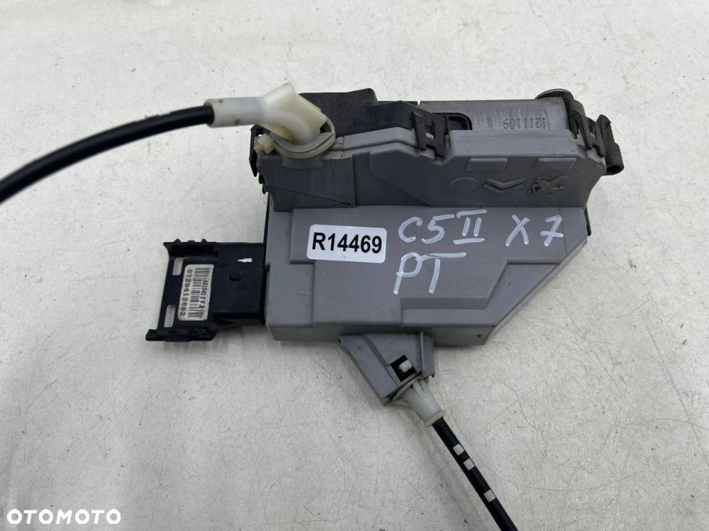 Zamek drzwi Citroen C5 II X7 08-17r. klamka zewnętrzna wewnętrzna PRAWA tylna prawy tył 6 PIN 574394 - 4