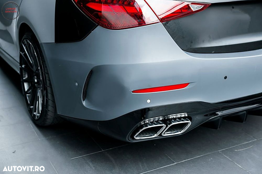 Pachet Exterior Mercedes C-Class W205 Sedan (2018-2022) Conversie la W206 C63 Desi- livrare gratuita - 20