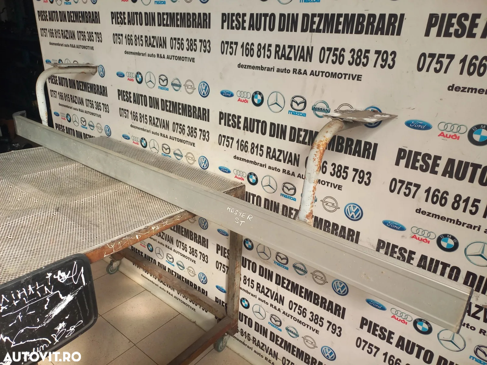 Suport Aparatoare Protectie Biciclisti Parabiciclisti Stanga Renault Master Opel Movano An 2012-201 - 6