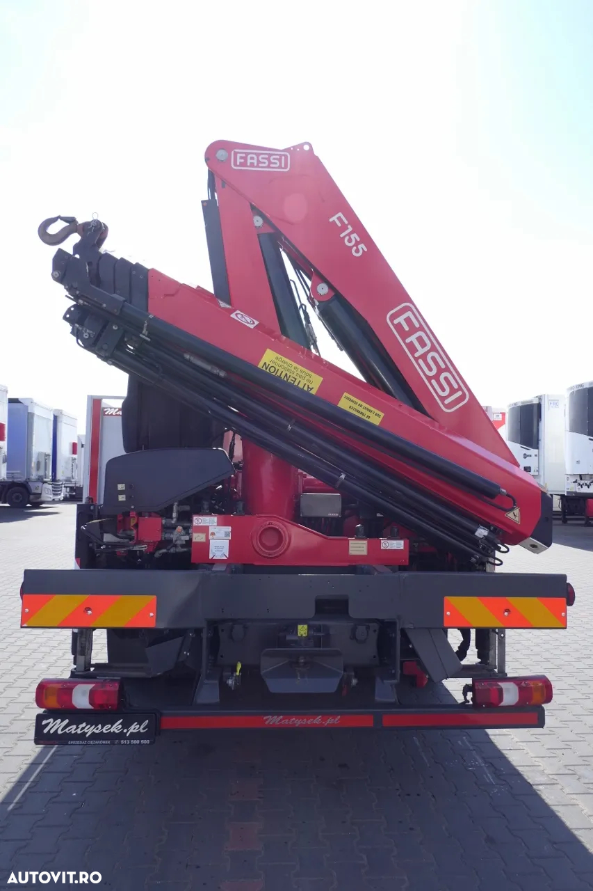 Mercedes-Benz ATEGO / 16 30 / E6 / CUTIE DE VITEZE + HDS FASSI F 155 / ADR / RADIO CONTROL - 12