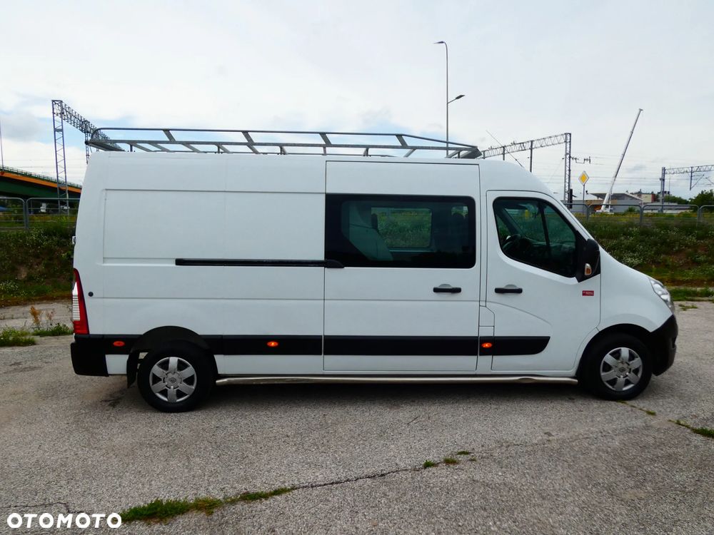 Renault MASTER 2.3DCI BRYGADÓWKA L3 H2 dubelkabina 7 osób - 10