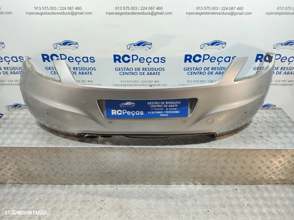 Parachoques Traseiro Trás original Peugeot RCZ Saída Dupla de Escape - 4