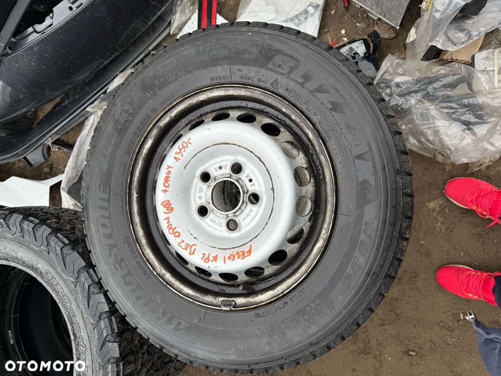 CRAFTER MAN 2NO601027L KOMPLET FELGI STALOWE 16' + OPONY ZIMOWE 235/65 - 1