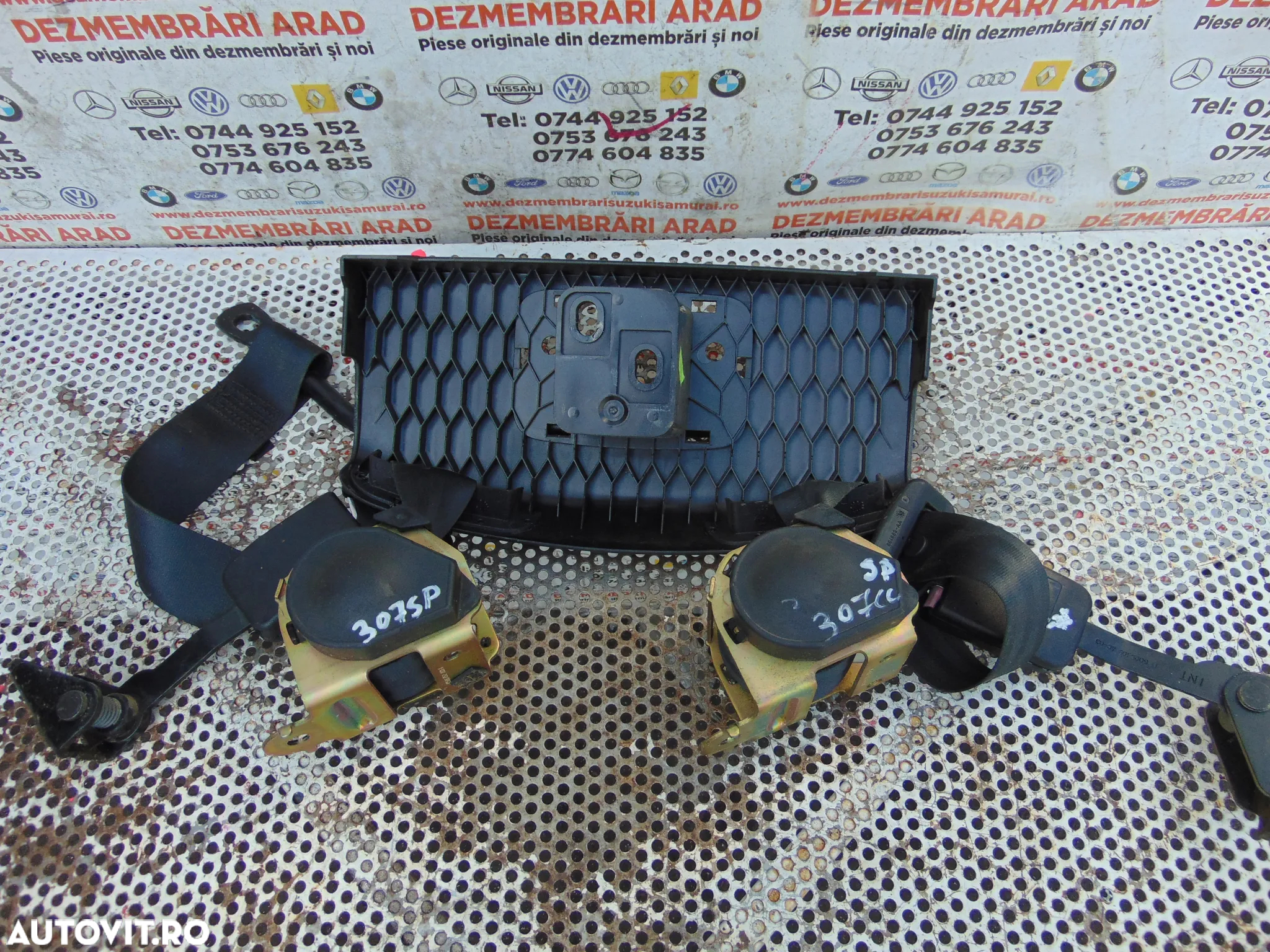 Centuri spate Peugeot 307cc cabrio centura spate stanga dreapta - 2
