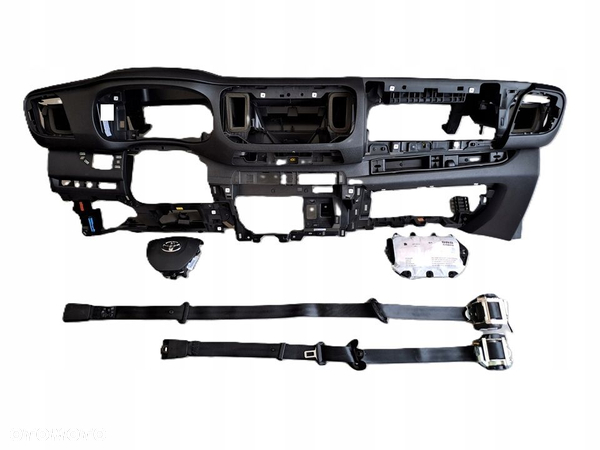 TOYOTA PROACE VERSO 16-23R DESKA KONSOLA PODUSZKI AIRBAG PASY ORYG DEMONTAŻ