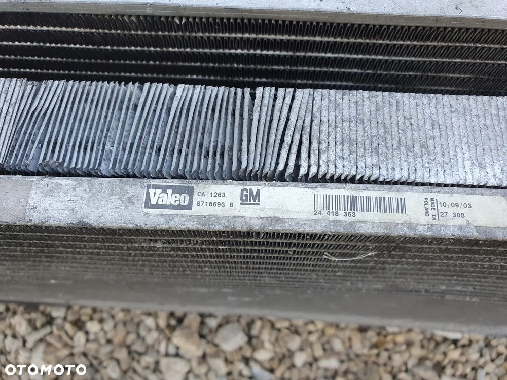 KOMPLET CHŁODNIC + WENTYLATORY VECTRA C 2.2 DTI - 5