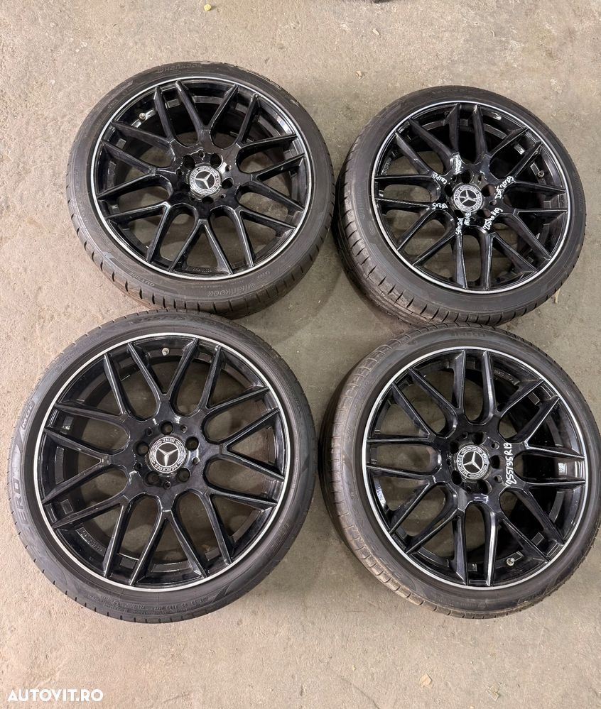 Set jante aliaj MERCEDES C-class W205 cabrio sau coupe in 2 dimensiuni