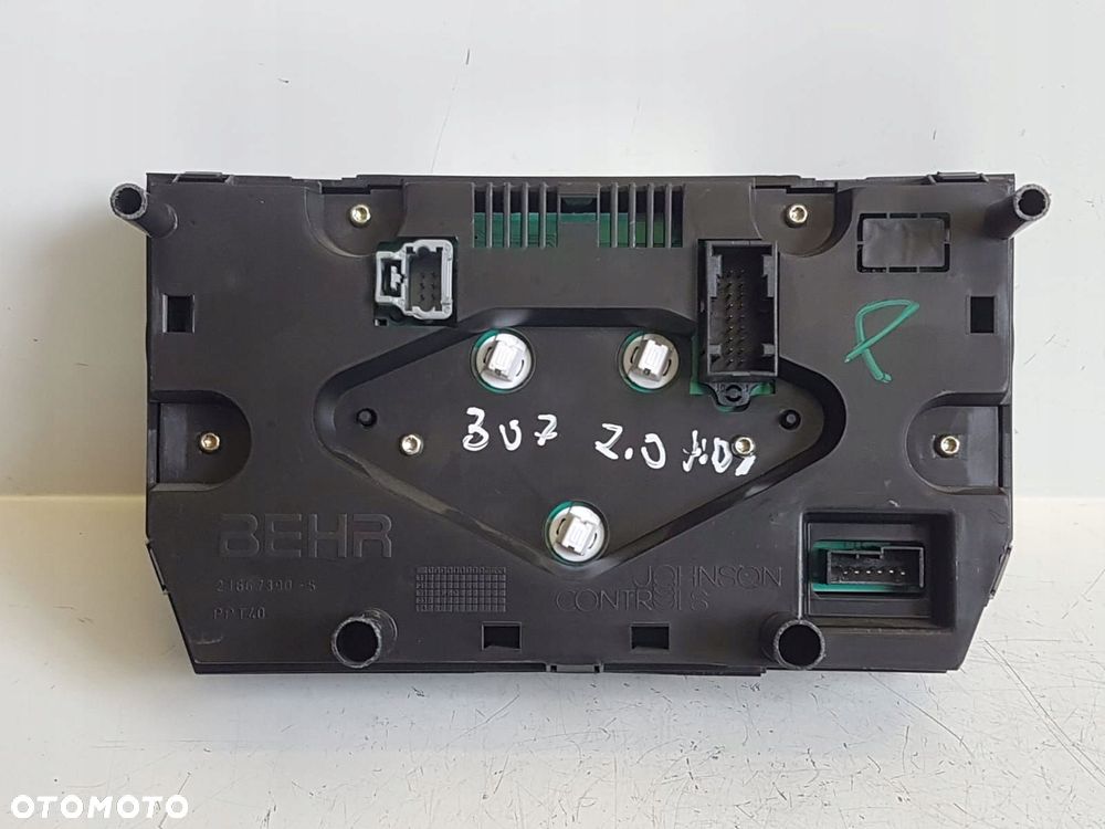 PEUGEOT 307 01- PANEL STEROWANIA NAWIEWEM Z KLIMĄ - 4