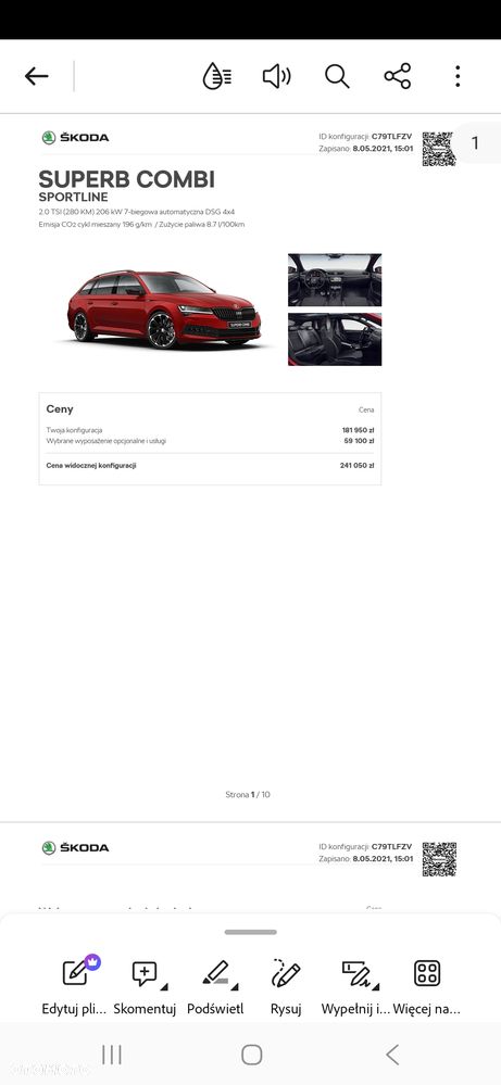 Skoda Superb 2.0 TSI 4x4 Sportline DSG - 14