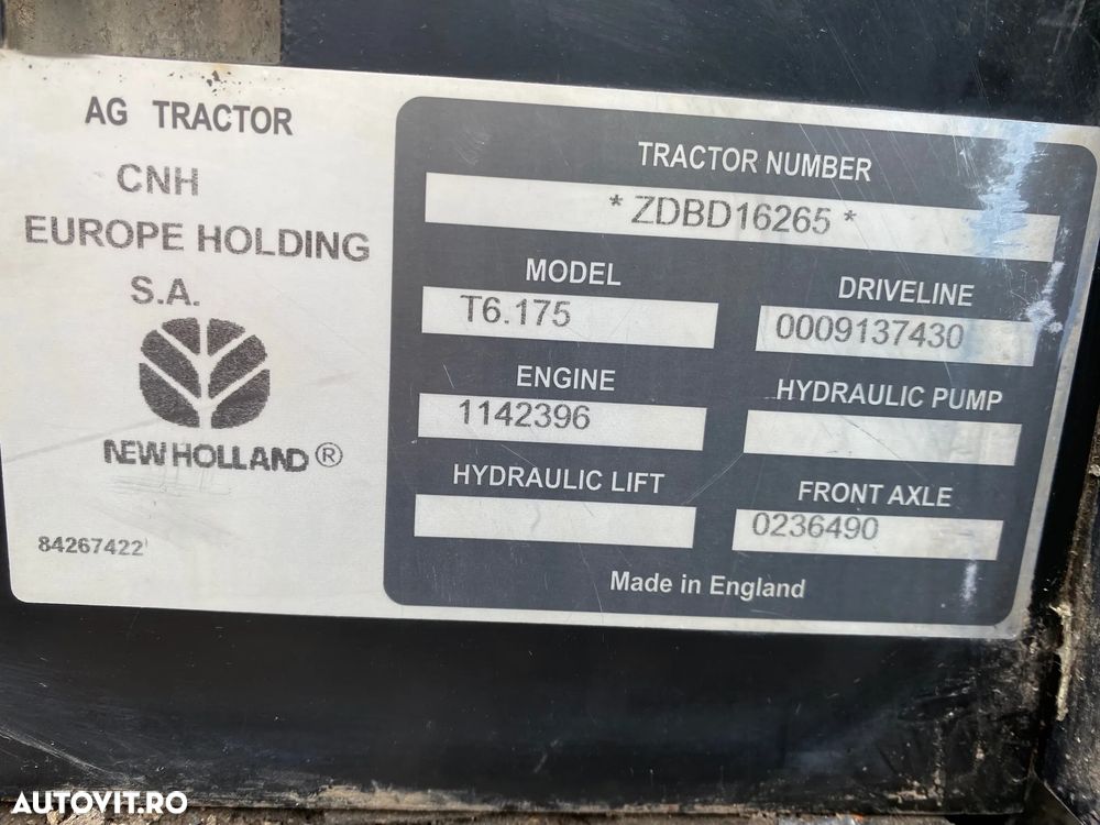 New Holland T6.175 - 5