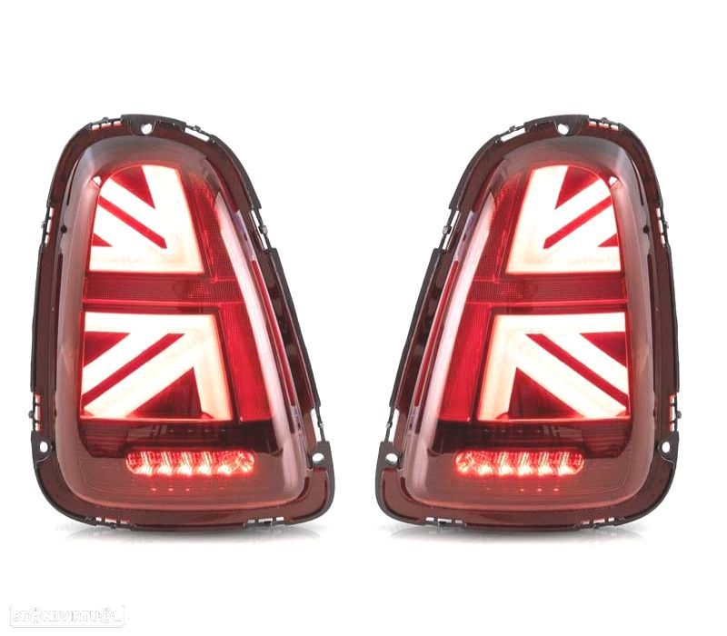 FAROLINS LED MINI COOPER R56 R57 07-13 VERMELHO - 5