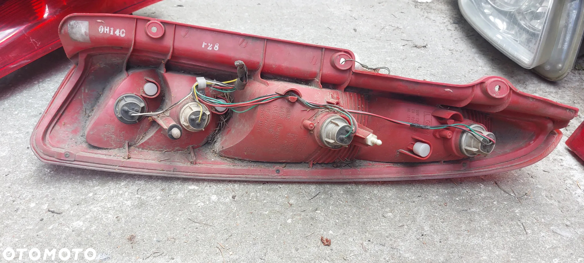 .  TYL TYLNA LAMPA LEWA CHEVROLET REZZO / DAEWOO TACUMA - 2