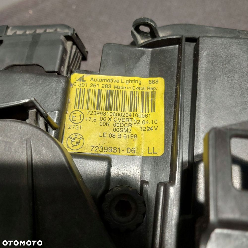 bmw 3 e92 lift xenon skrętny przód strona lewa 7239931 - 5