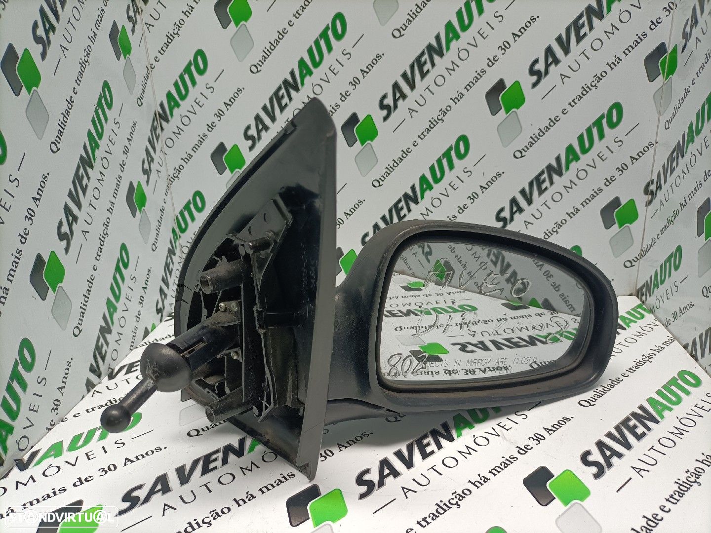 Espelho Retrovisor Dto Manual Chevrolet Aveo / Kalos Hatchback (T200) - 1