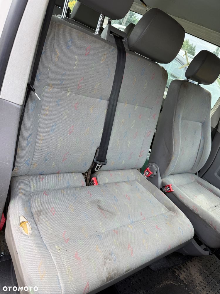 VW Transporter t5 t6 fotel kanapa pasażera dwójka - 2
