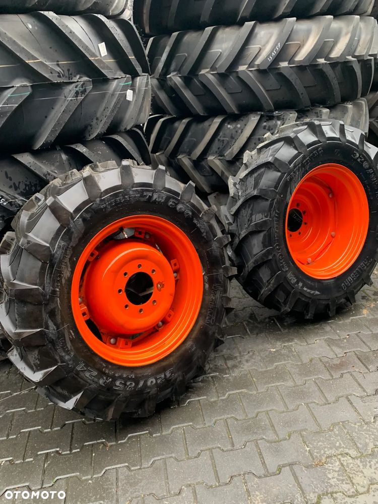 FV 23% Nowa Opona 320-85-24 Pirelli Opona + Felga Kubota Koła - 2