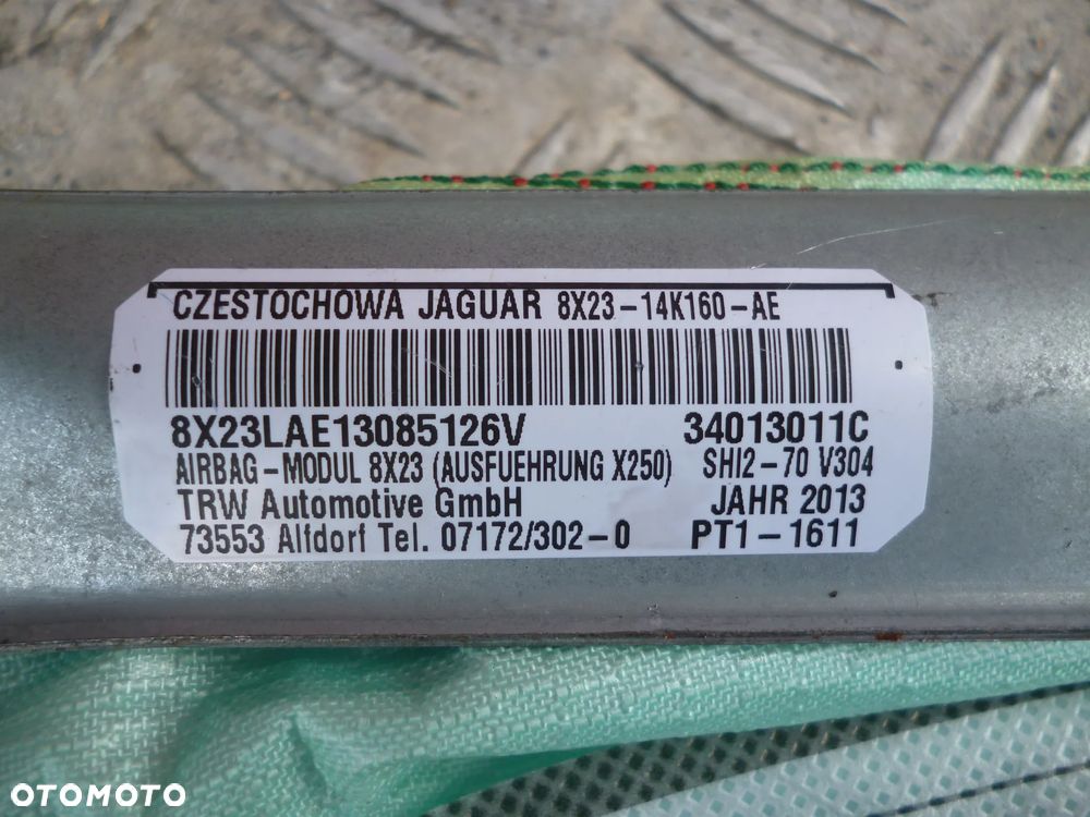 JAGUAR XF X250 3.0 V6 KURTYNY POWIETRZNE - 2