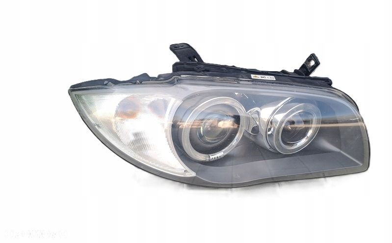 bmw e81 e87 e88 lci lift 07-11r reflektor lampa prawy przód xenon 7170292 - 2