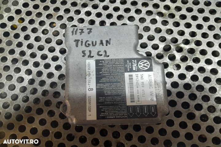 Calculator airbag 5N0959655J 5N0959655J Volkswagen VW Tiguan 1 5N [20 - 1