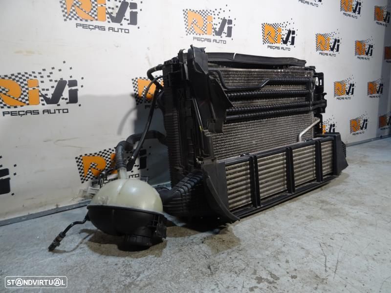 Pack de Radiadores Mercedes E Class W212 CDI - Radiador da Água / AC / IC - Intercooler / Termoventilador / Reservatório de Àgua - 4