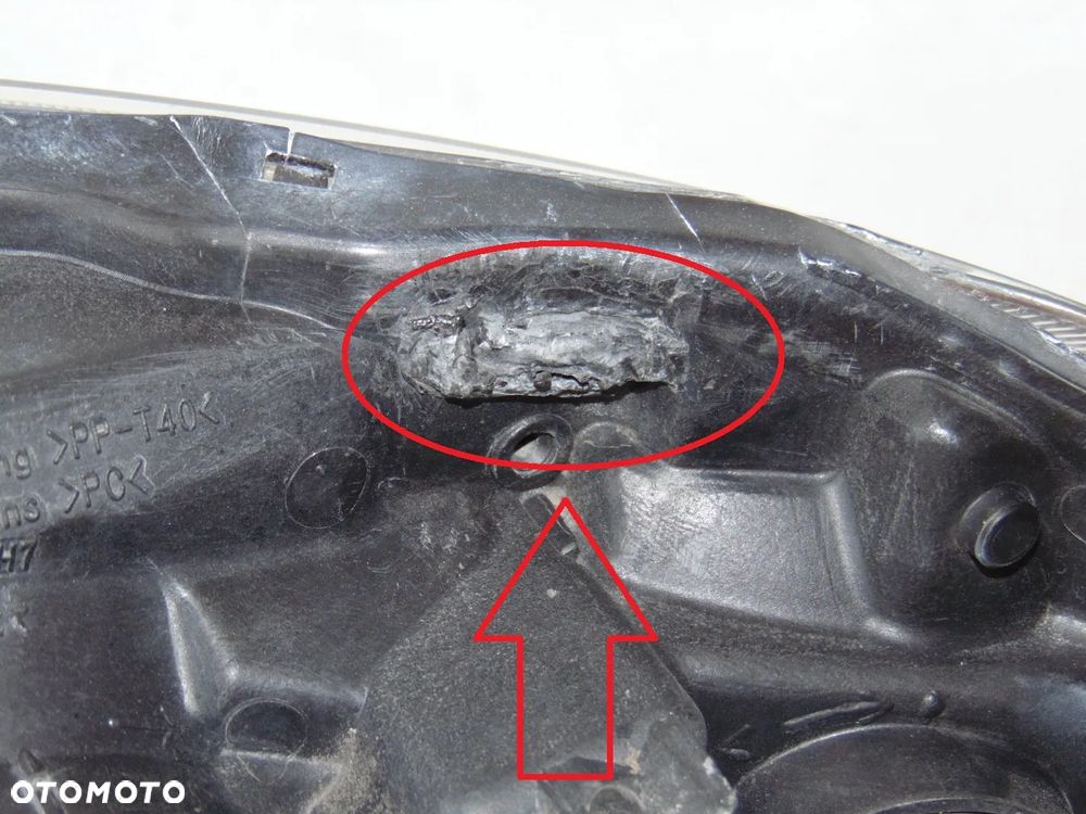 Lampa przednia przód prawa Nissan Almera N16 FL lift 02-06r - 8