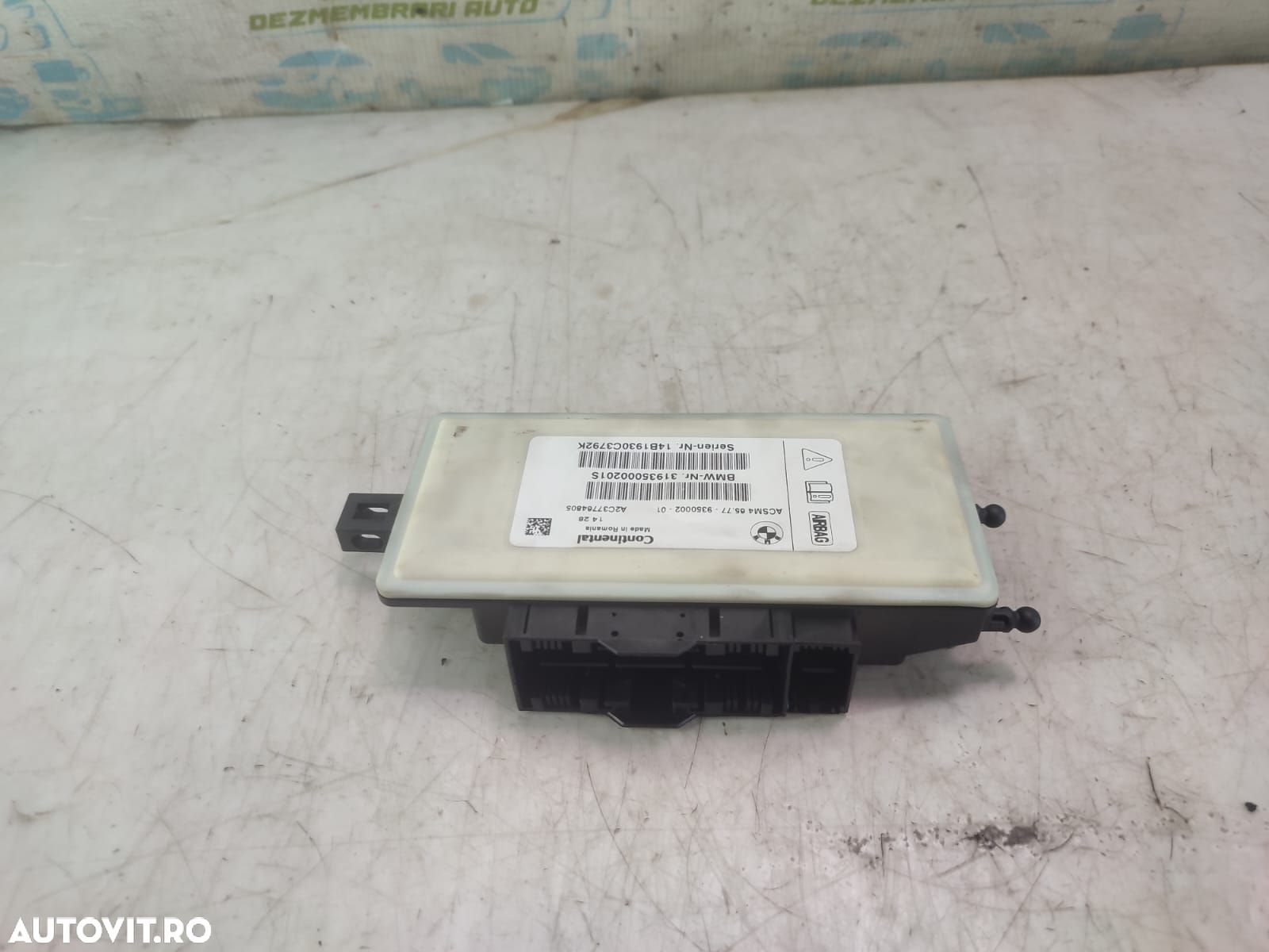 Modul airbag 31935000201s BMW X4 F26 [2014 - 2018] 3.0d  N57D30B - 1